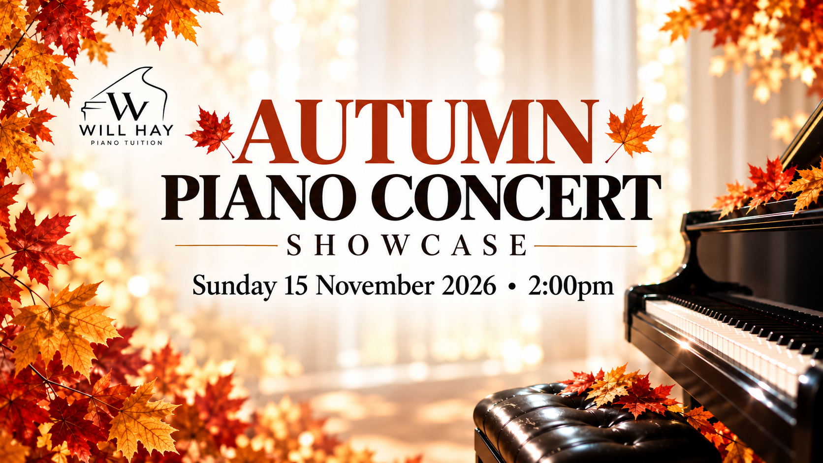 Autumn Piano Showcase 2026