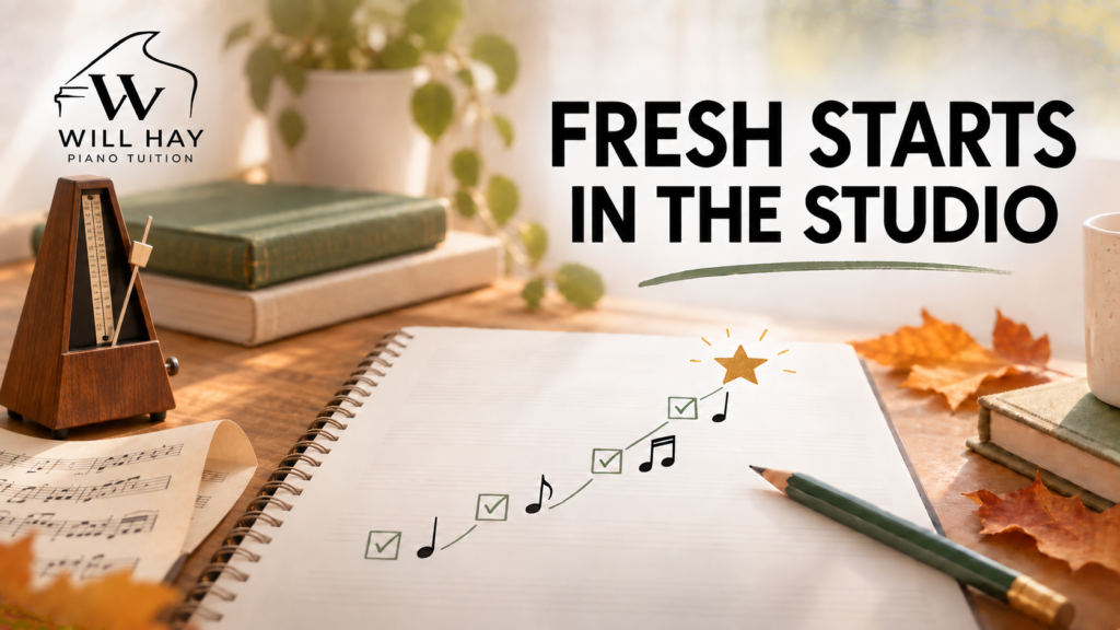 Fresh Starts in the Studio